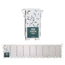 스노우라인 바람막이숏