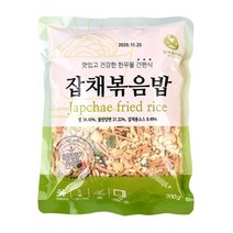 한우물 잡채볶음밥 [300gx6], 없음, 상세설명 참조