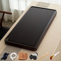 전목차판 찻판 다반 다판 다기세트 차도구 차다기 다도 50- 90cm, 흑산지50*28개