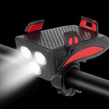 BA-BB 자전거 라이트 헤드라이트 렌턴 자전거 헤드라이트거치대증정 핸드폰거치대 겸용, 1개