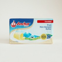 [아이스박스 포함] 천연 목초 우유로 만든 앵커버터 454g 무염, 1개