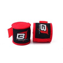 mma 글러브 오픈핑거 연습용 복싱 글러브 BRONJEE-복싱 밴디지 산다 무에타이 MMA 태권도 손 장갑 랩 폭 5, 02 red_01 3m