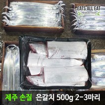 이츠올릿 제주 손질 생물 갈치 3마리 500g 제주도 서귀포 제철 은갈치 구이 선물 특산품