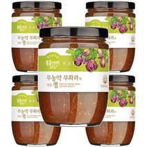 복음자리 무농약 무화과 잼 350g 과일 청 퓨레 토스트 소스 홈카페 라떼 만들기, 5개