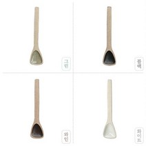 무경도자기 티스푼 삼각, 상세설명 참조, 그린