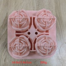 다육 식물 캔들 실리콘 몰드 양초 금형 모양 틀 입체 모양틀 꽃 냄비 꽃병 콘크리트 석고 시멘트 질 DIY 아로마 접착제, W
