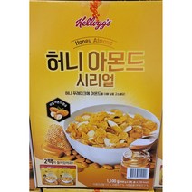 켈로그 허니아몬드 시리얼 550gx2입, 550g, 1세트