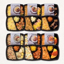 시그니처벨 식단 도시락 6종 아침 점심 건강식 관리 냉동 직장인, 200g, 12팩