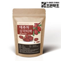국산 대추 볶은 대추차 1g x 100티백 (대용량), 단품, 단품
