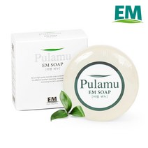 EM 에버미라클 풀라무 투명 보습 미용비누 100g 클렌징 비누, 1개