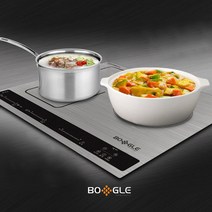 터치모듈 타이머 잠금기능 프리존 하이브리드 인덕션, 스탠드형 150mm, BHI-BRA-3858H