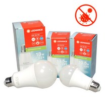 레드밴스 LED 향균램프 18W 전구색 살균 탈취 전구, 레드밴스 LED 향균램프 18W 전구