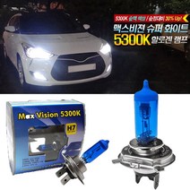 티볼리 SM6 임팔라 말리부 5300K 화이트 전조등 안개등 할로겐램프 백색 헤드라이트 2P세트, 9006(2p_1세트)