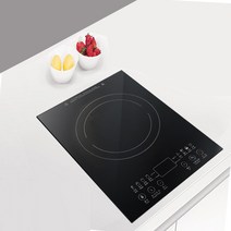 1구인덕션 데스크탑 Bulitin 전기 세라믹 호브 버너 전자기 유도 밥솥 임베디드 냄비 가열 스토브 쿡탑 오븐 EU