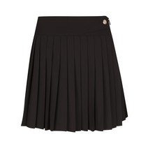 까스텔바작 골프 여성 * SS 발랄한 짧은기장의 허리밴드 플리츠 큐롯 * 와이드 허리 밴드로 편안한 착장감 블랙 큐롯 BGBMCU601 BK