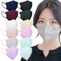 국내생산 새부리 미세먼지 황사 차단 엠엠피 마스크 100매, 라이트 핑크