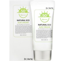닥터벌트 내추럴 에코 선크림 SPF50+ PA++++, 60ml, 1개
