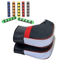 JC 오토바이방한토시 야간 반사 방수 브레이크레버, one size, 1.반사토시45cm+레버증정(랜덤색상)