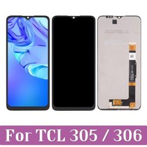 키오스크 포스기 셀프계산대 무인결제 오리지널 652 인치 TCL 305 306 LCD 디스플레이 터치 스크린 디지타이저 어셈블리 TCL305 6102D TCL306 X668 610, TCL 305 With Frame