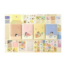 2022 일상 다꾸 다이어리 SET v3 1P 플래너 스케줄러, 단품