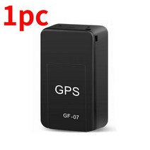 gps 측량기 토지 면적 측량 골프 거리 측정 고정밀 장비 기자동차 미니 GPS 추적기 GF-07 실시간 추적 도난 방지 로케이터 SIM 포지셔너 강력한 자석 마운트, 1PCS GF-07