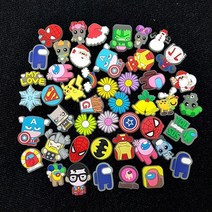 30개) 야광15개 일반15개 혼합 신발장식 30개 랜덤세트