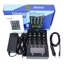 LiitoKala Lii-600 LCD 배터리 충전기 리튬 이온 3.7V NiMH 1.2V 배터리 18650 26650 21700 26700 18350 AA AAA, 02 Lii-600 Charger_01 US