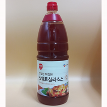CJ 이츠웰 스위트칠리소스 2.05kg 테마끼 홍닭 식빵피자 스파이시연어, 1개