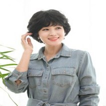 황후모 CP-111 완수제 인모 전체가발, 단품