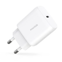 만렙 25W USB PD PPS C타입 아이폰 고속충전기 어댑터, 화이트