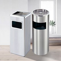 스탠드재떨이 야외용재떨이 야외재털이, 원형 야외재떨이