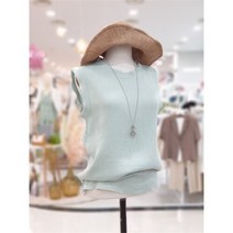 ab.f.z sh06 컬러 민소매 라운드 티셔츠 AFW5HK37G