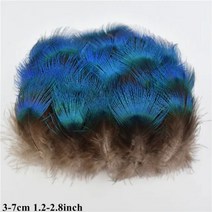 도매 천연 공작 꿩 깃털 작은 닭 거위 플라이 묶는 재료 수공예 액세서리 장식, 20 Piece, Size 3-7CM_14