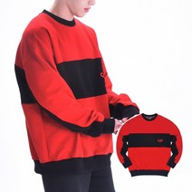 칼치오플렉스 공용 오버핏 맨투맨