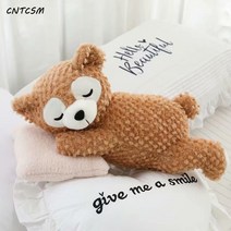 CNTCSM 귀여운 캐릭터 엎드린 자세 잠자는 타미플루 곰 스텔라 장난감 피규어 티슈 뽑기 카티슈 케이스 티슈 커버, 타미플루 피겨, 길이 48센티 정도, 1개