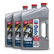Delo 39146-CASE 400 XSP SAE 5W-40 Synthetic Motor Oil - 1 Gallon Jug (Pack of 3), 1