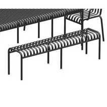 웨이팅 벤치 의자 대기용 술집 버스 긴의자 그레이, 스툴 140cmx35cmx45cm
