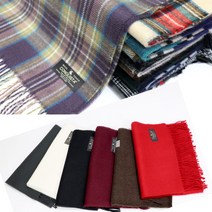 콘도라 울머플러 아크릴머플러 목스카프 넥워머 목도리 국내생산 크리스마스선물 설명절선물 커플 연말연시 무지머플러 체크머플러