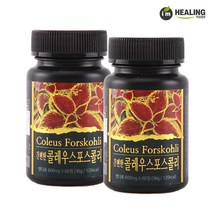 아임힐링 간편한 콜레우스포스콜리 60정 x2개(유통기한 2024년3월6일), 단품, 단품