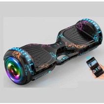 전동 투휠 보드 두발 전동휠 킥보드 호버보드 10인치, 상세이페이지 참고, 6.5인치 블랙