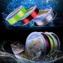 TS몰 모노필라멘트 나일론 낚시줄 원줄 목줄 100m 투명 레드 그린 0.4호 0.6호 0.8호 1호 1.2호 1.5호 2호 2.5호 3호 3.5호 4호 5호 6호 7호 8호, 6호