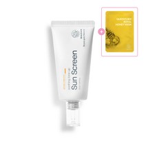뷰디아니 수딩 톤업 선스크린 50ml, 썬크림 1개 + 허니 마스크 1매