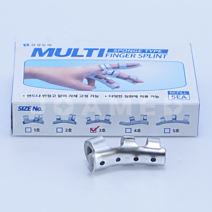 손가락깁스 밴드 관절 손가락보호대 고정 알루미늄 스프린트, 1개