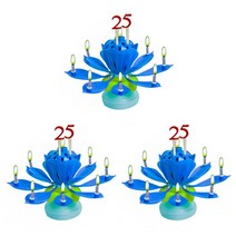 아이템하우스 멜로디 연꽃초, 블루, 3개