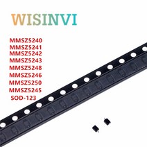 50PCS MMSZ5240 제너 전압 레귤레이터 500 mW SOD− 23, 04 MMSZ5242