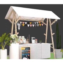 행사장 가판대 접이식 좌판대 야외 야시장 행사용, 상세 페이지 참고, 접이식 모델 150x60x200