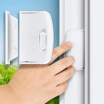 잠그미/방충망 잠금장치 베란다 창문 추락방지 샷시 _ 2022799EA, 선샤인 본상품선택