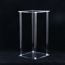 투명 아크릴 바닥 꽃병 꽃 스탠드 거울 받침대 웨딩 열 기하학적 중심 꽃병 홈 인테리어, 80cm high+20pcs