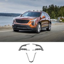 자동차 핸들 커버 스티커 탄소 섬유 캐딜락 XT4 액세서리