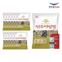 [자연맘스토리] 한우물 전주 비빔밥 250g x 12개, 12봉
